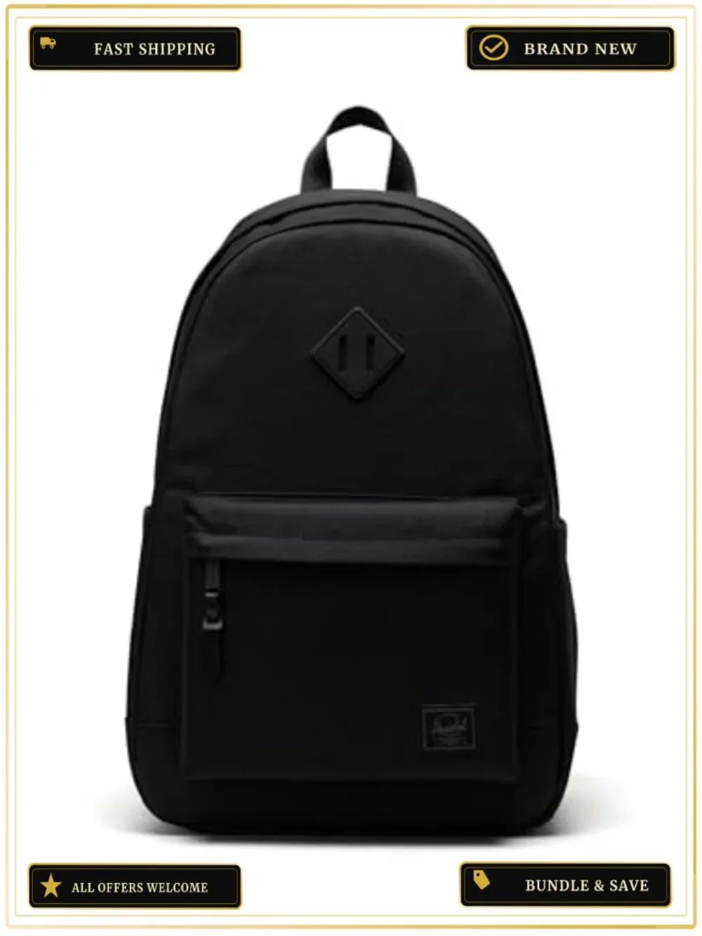 Herschel Heritage Backpack 24L Recycled Polyester Laptop Backpack Travel Hiking